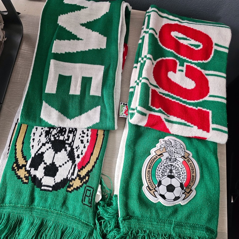 Mexico Soccer Scarfs 2 Styles